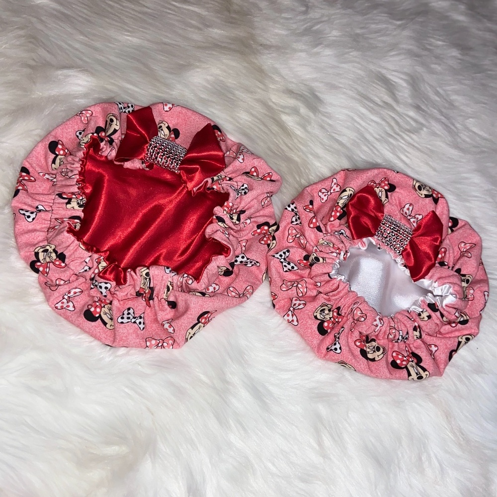 Minnie Mouse custom bonnets